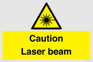 Caution Laser beam
